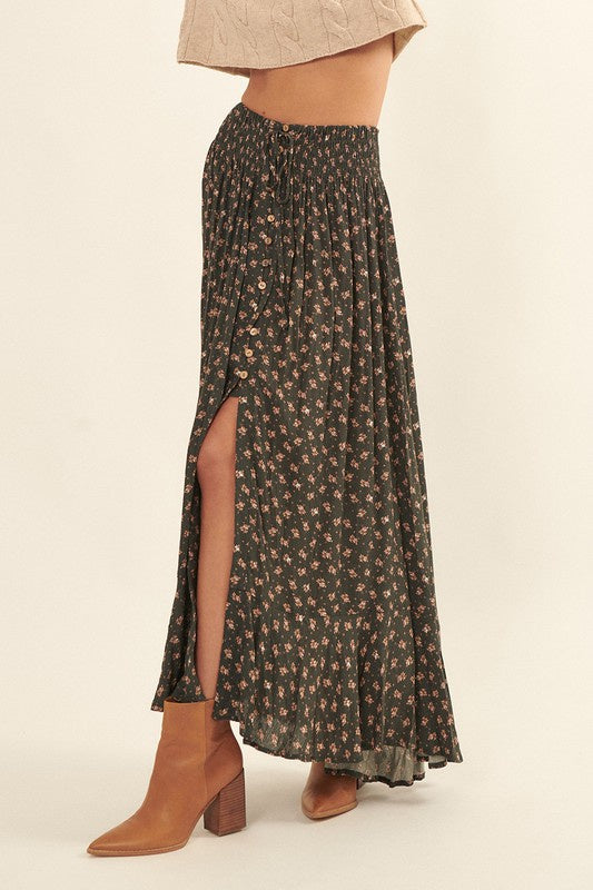 The Shiloh Floral Maxi Skirt