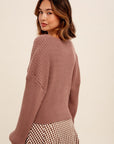 The Wes Overlay Twisted Sweater