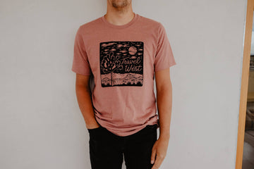 The Travel West Tee by Moore Collection