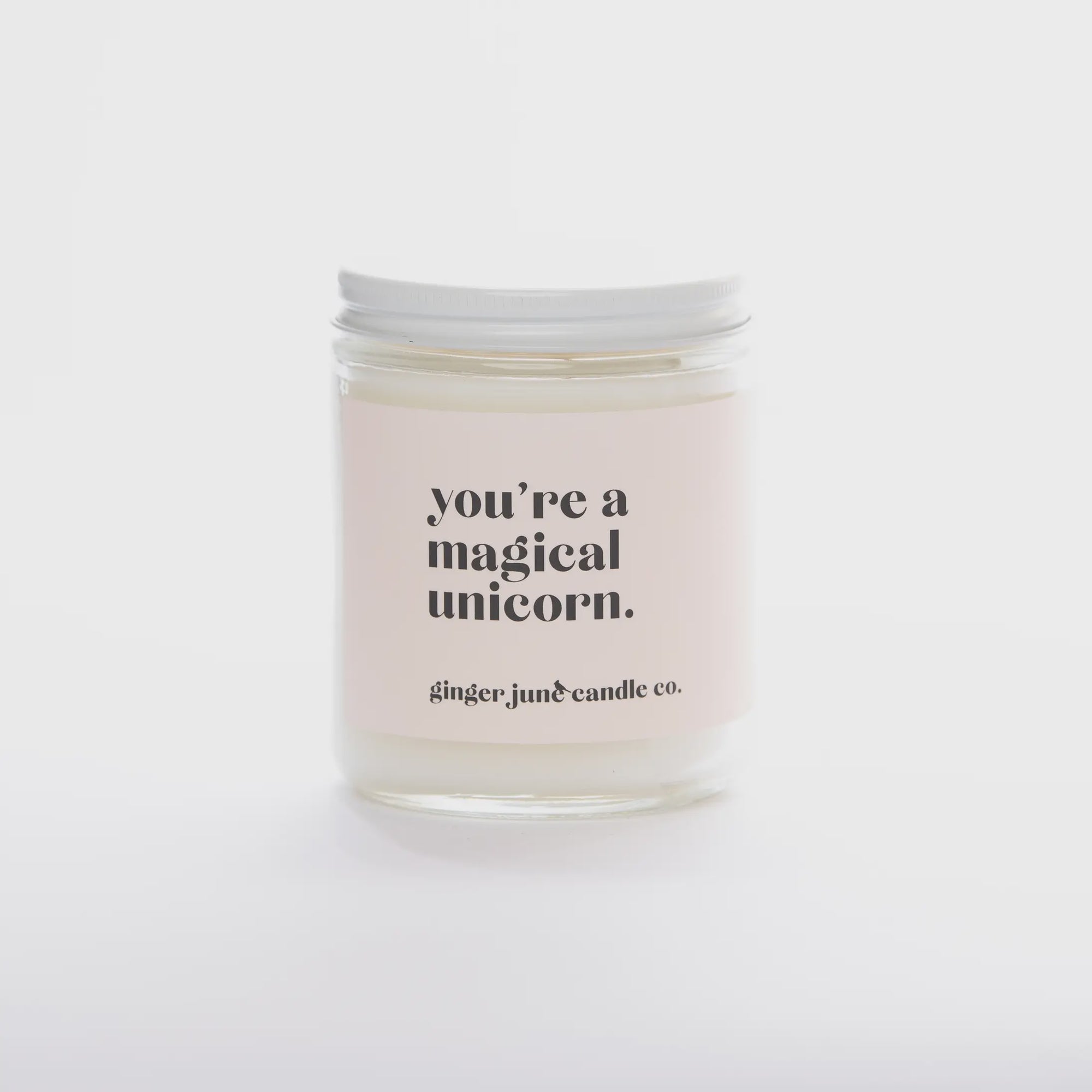 The You&#39;re a Magical Unicorn Soy Candle by Ginger June Candle Co.