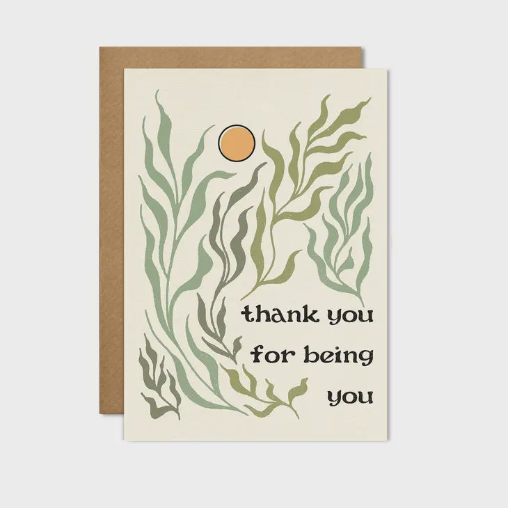 Thank You For Being You Card by Cai &amp; Jo